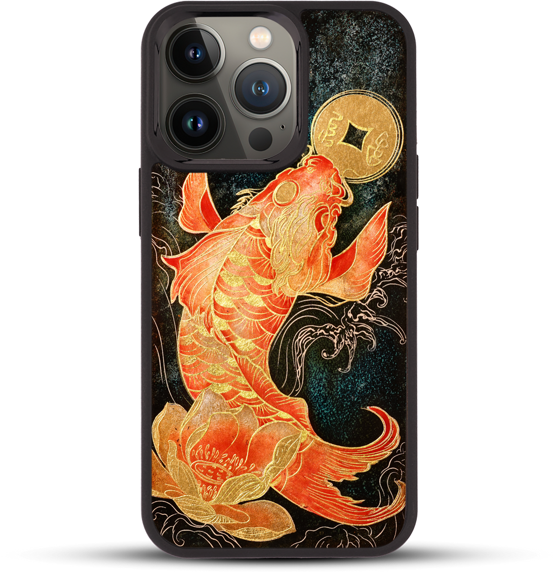 iPhone 13 Pro - Soaring Floral Carp