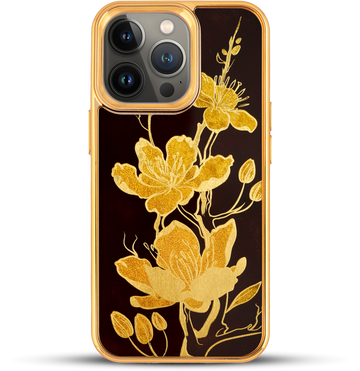 iPhone 13 Pro - Golden Apricot Blossom