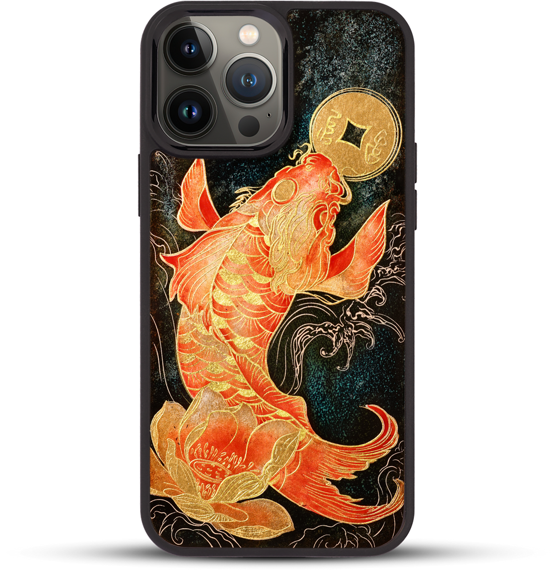 iPhone 13 Pro Max - Soaring Floral Carp