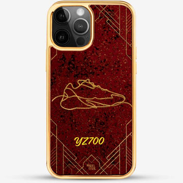 24k Gold Custom iPhone Case - Sneaker YZ700