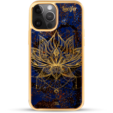 24k Gold Custom iPhone Case - Lotus Flower 4