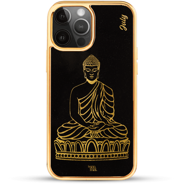 24k Gold Custom iPhone Case - Buddha 3