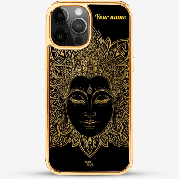 24k Gold Custom iPhone Case - Buddha