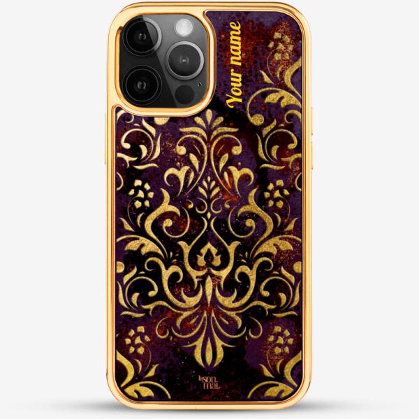 24k Gold Custom iPhone Case - Ornament 4