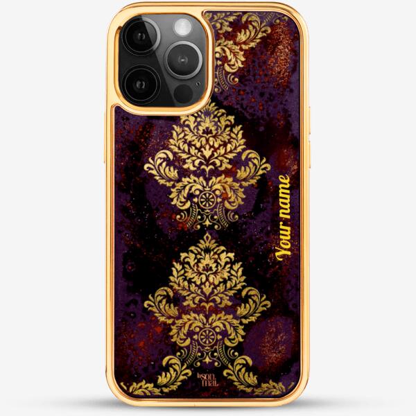 24k Gold Custom iPhone Case - Ornament 5