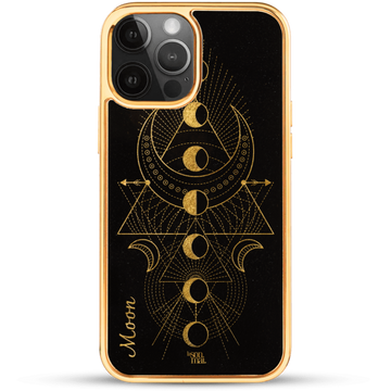 24k Gold Custom iPhone Case - Planet 2