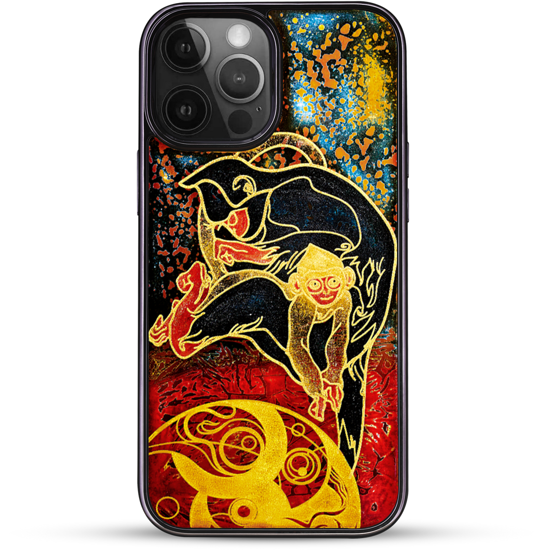 iPhone Case - Prosperity Monkeys with Treasure