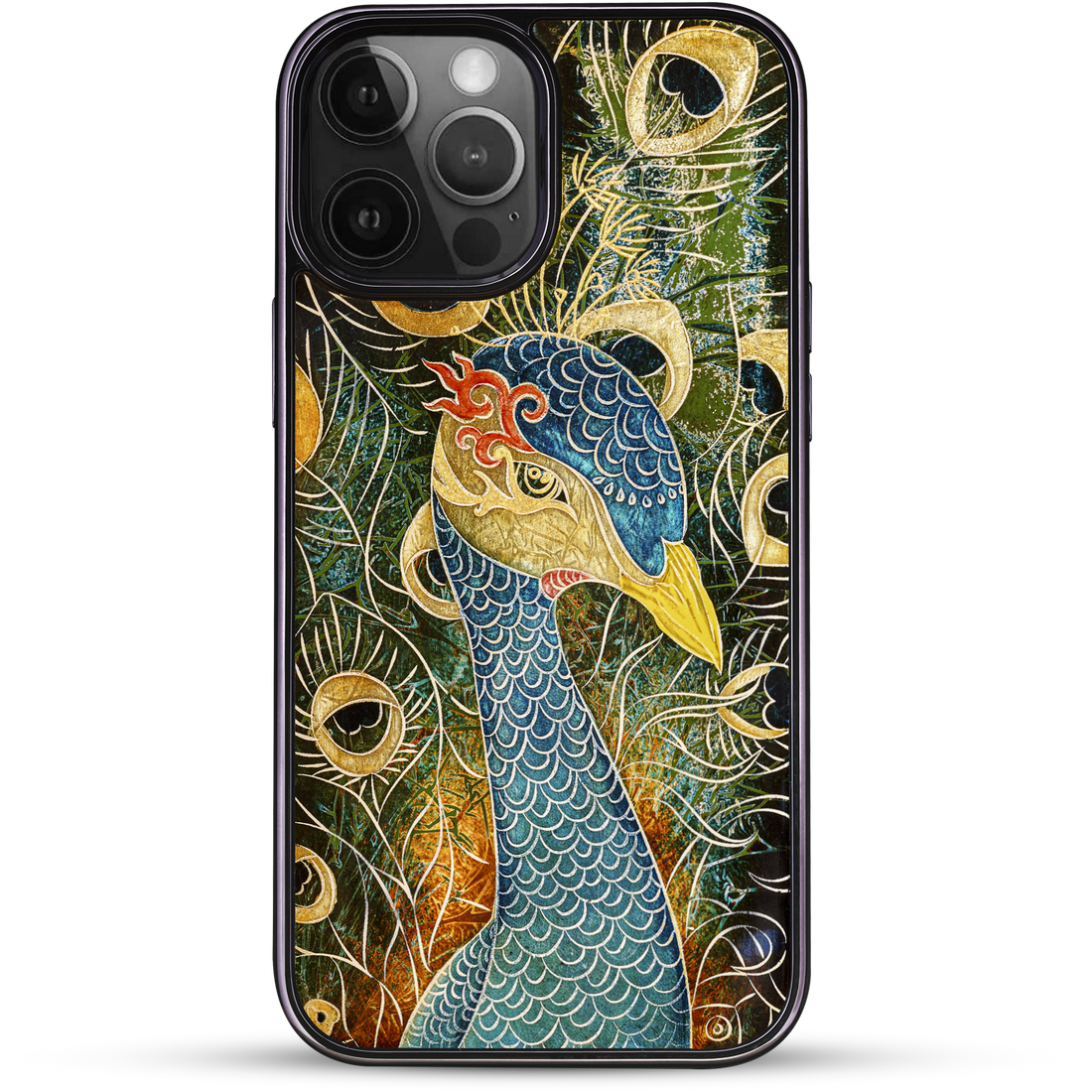 iPhone Case - Peacock Goddess