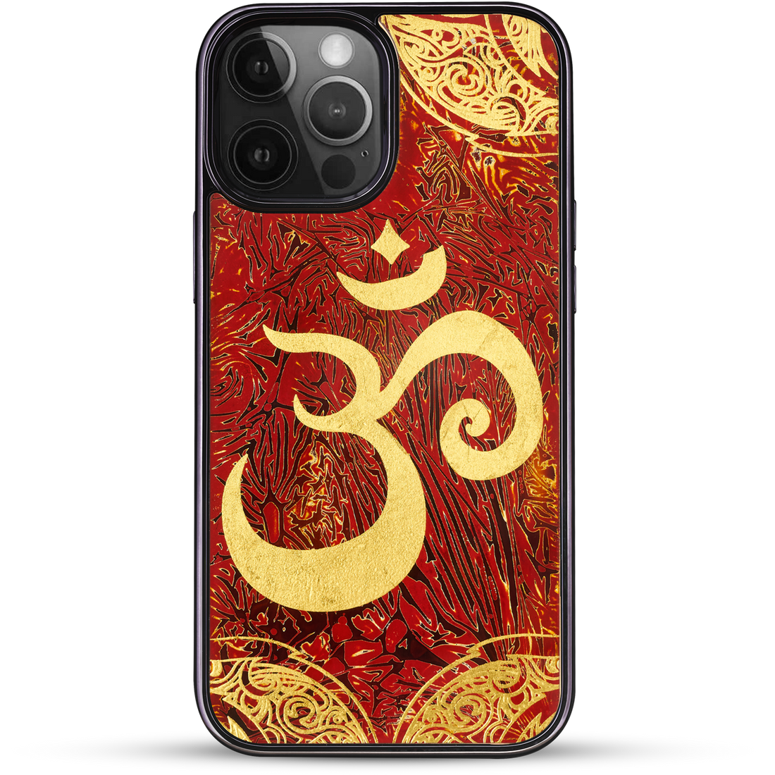 iPhone Case - Oriental Gold OM Mantra