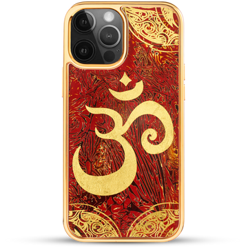 iPhone Case - Oriental Gold OM Mantra